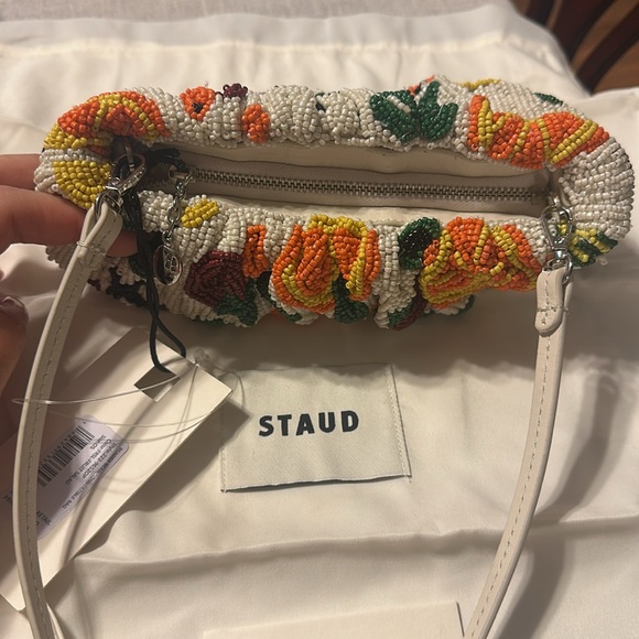 Staud Beaded fruit mini Shoulder Bag - Picture 4 of 6